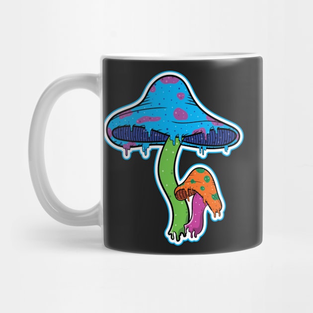 Trippy Mushrooms by WalkDesigns